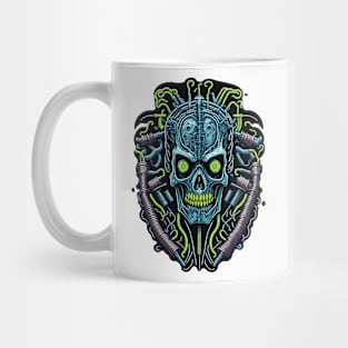 Cyborg Heads S03 D34 Mug